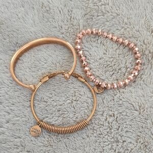Kinsley Armelle Rose Gold Bracelet Set